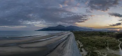 Murlough Beach and the Mourne Mountains